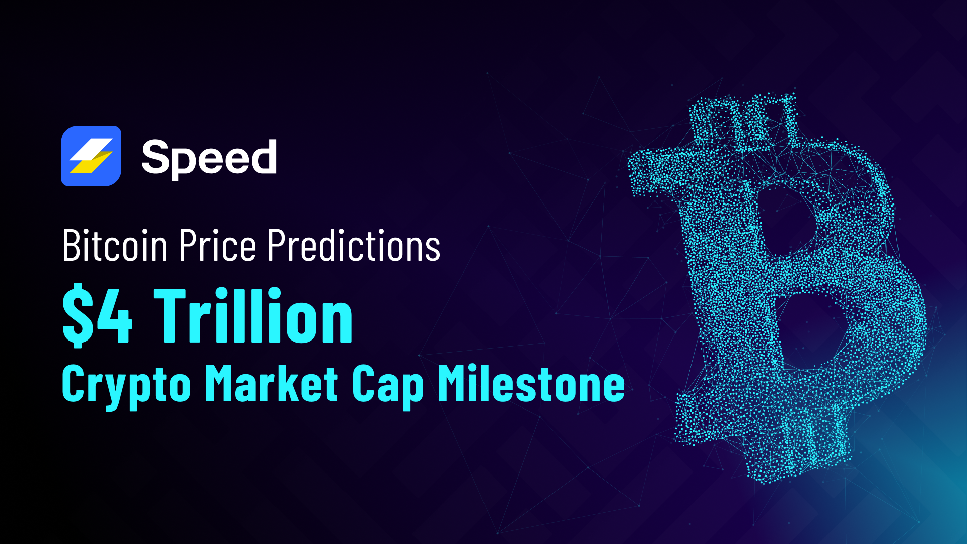 Bitcoin Price Predictions & $4 Trillion Crypto Milestone || Speed