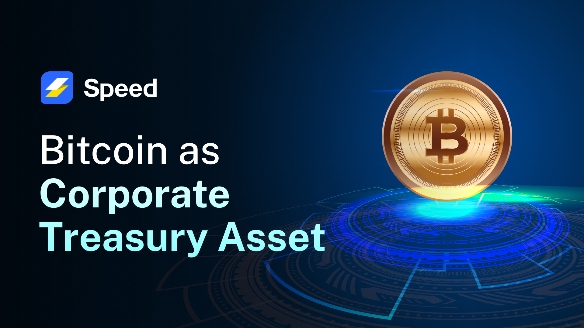Bitcoin As Corporate Treasury Asset: Fortune 500 || Speed
